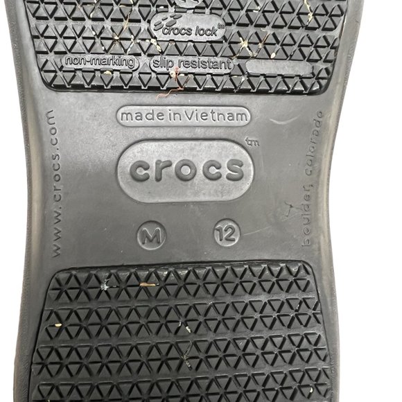 Crocs Bistro Pro Literide men's slip on work clogs size 12 - Picture 9 of 9